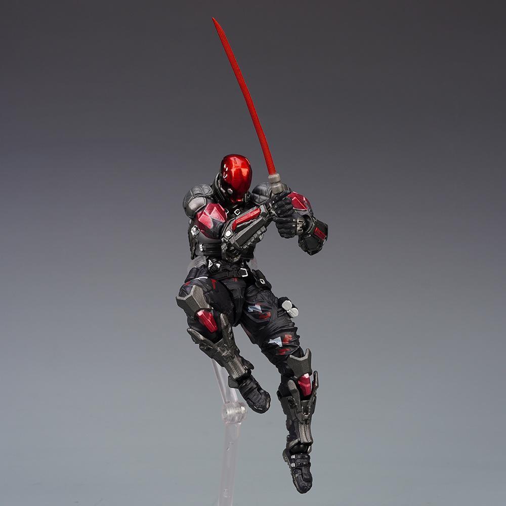 AMAZING YAMAGUCHI Action Figure Arkham Knight Batman Red Hood Robin Jason Todd Figuarts Game Model Toy Collection Christmas Gift
