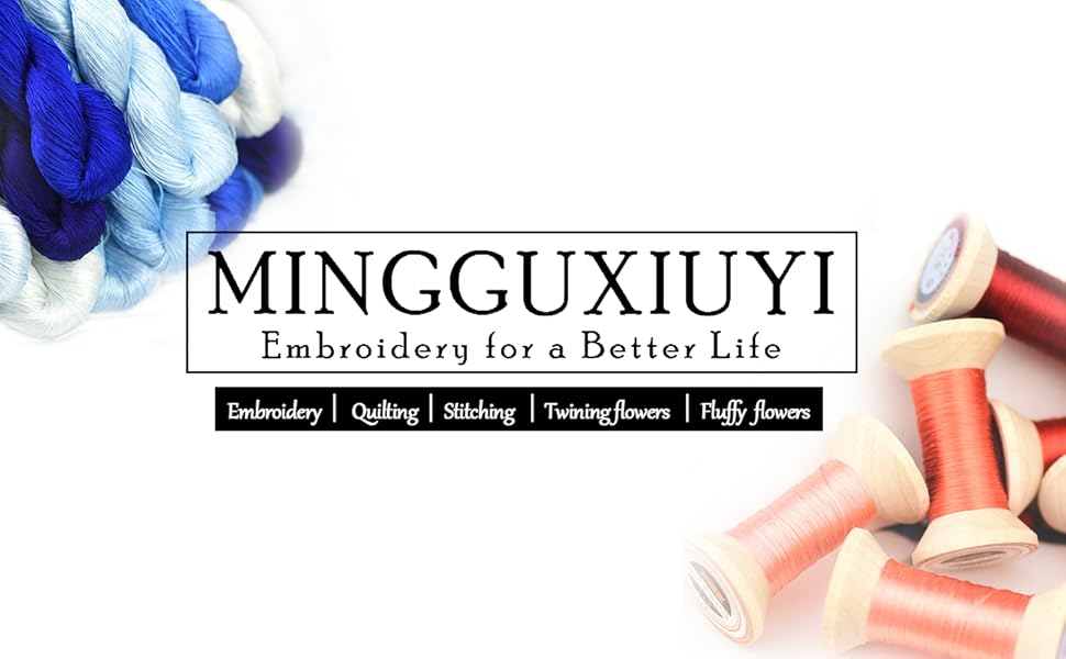 Natural 100% Silk, Embroidery Silk Floss 8 Colors 110m Each (71)