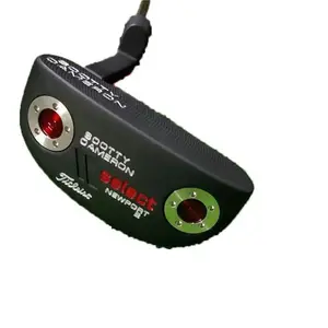 2026 Cameron golf putter black small half-round putter unisex model for both left and right hands, complete putter set