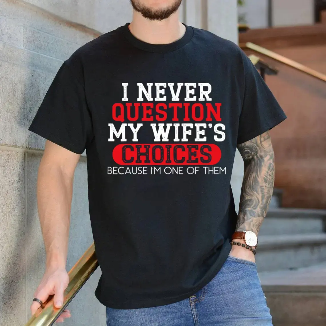Lighthearted Anniversary T-Shirt for Married Couples – Cozy Family Fit Casual Top Tshirt