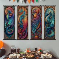 4PCS-15.8x47.2inch (40x120cm)-V