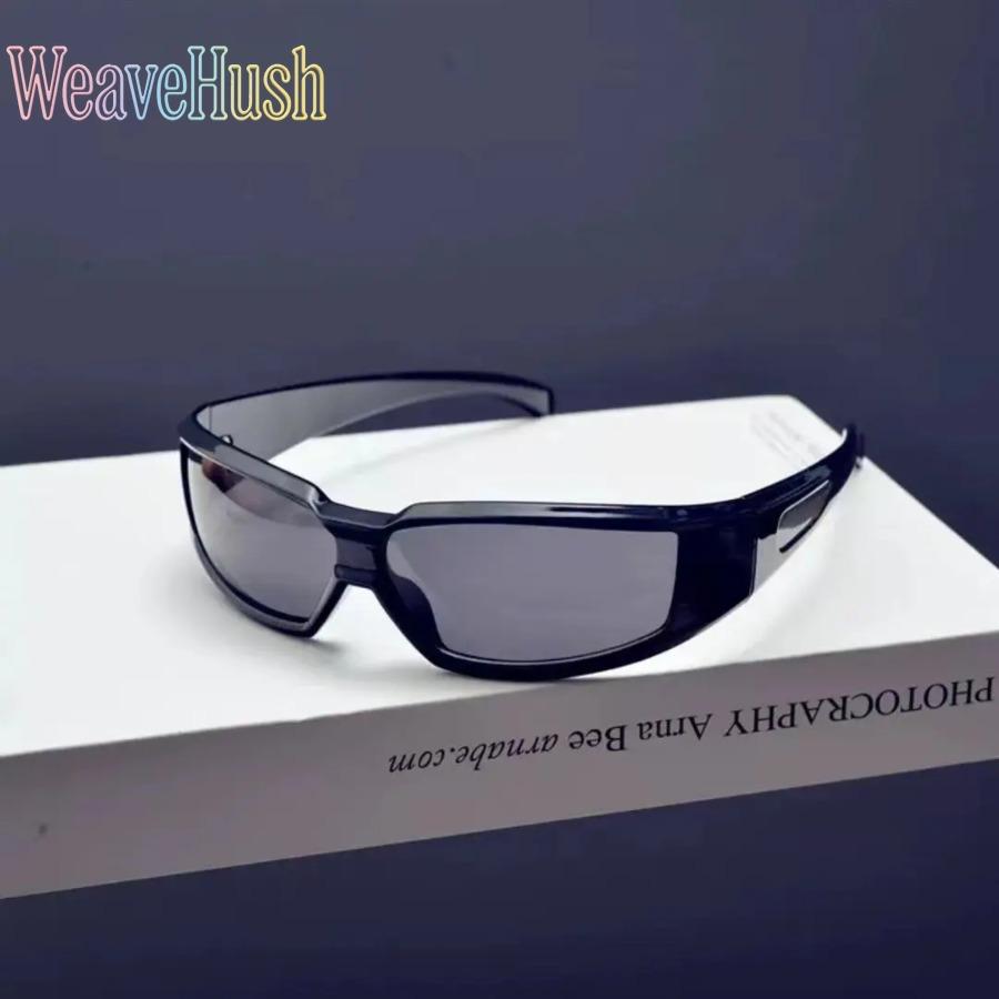 2026 Year-End Sale Cyberpunk Silver Glitter Sunglasses, Square Reflective Mirror Frame Fashion Shades, Futuristic High-Tech Cool Stylish Eyewear for Women Men, Night Out Party Music Festival Rave Club Streetwear Daily Outfits Trendy Sparkling Sun Glasses