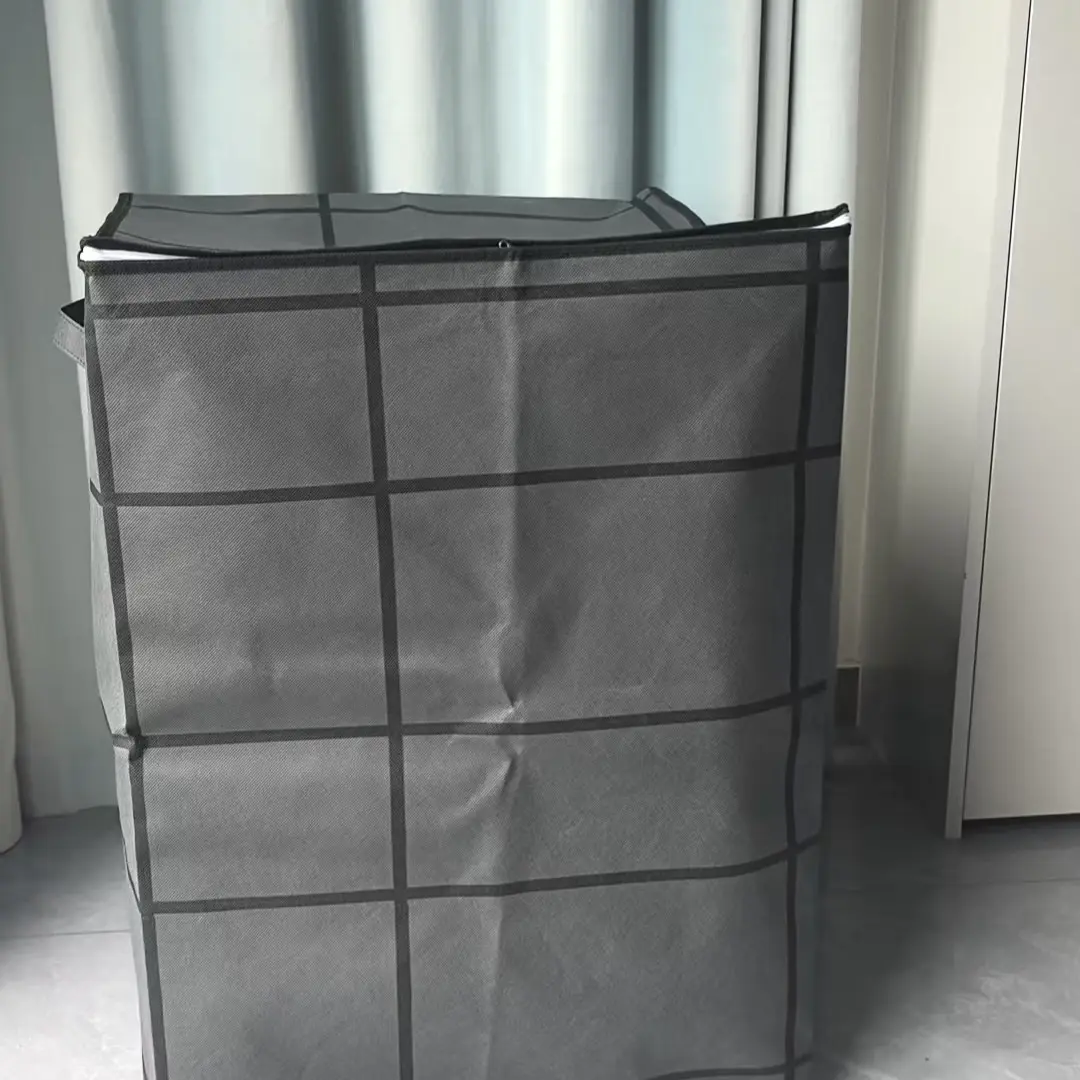 Thickened Large-Capacity Storage Bag, Foldable Portable Mobile Wardrobe Organizer for Seasonal Clothes and Quilts, Clothing Storage Bags
