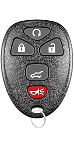 Key Fob Replacement Fits for Chevy Silverado Avalanche Equinox Express Traverse GMC Yukon Sierra Acadia 2007 2008 2009 2010 2011 2012 2013 Cadillac Escalade Car Keyless Entry Remote OUC60270 OUC60221