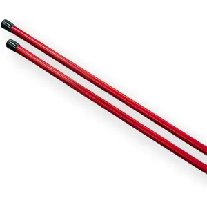 Golf Alignment Sticks 45" Fiberglass Rods, Full Swing Training Aid Kit, Help's with Posture Correction and Shot Accuracy (Set of 2)