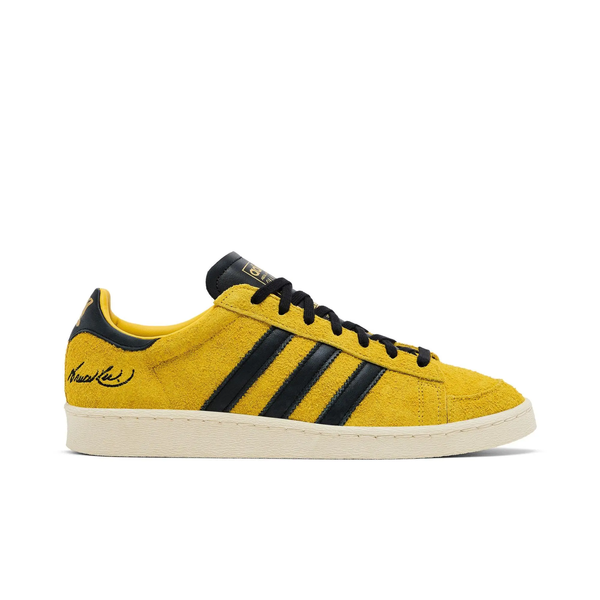 Bruce Lee x adidas Jabbar Low 'Game of Death' (Unisex) Supplier Colour/Core Black/Cream White sneakers JR1597