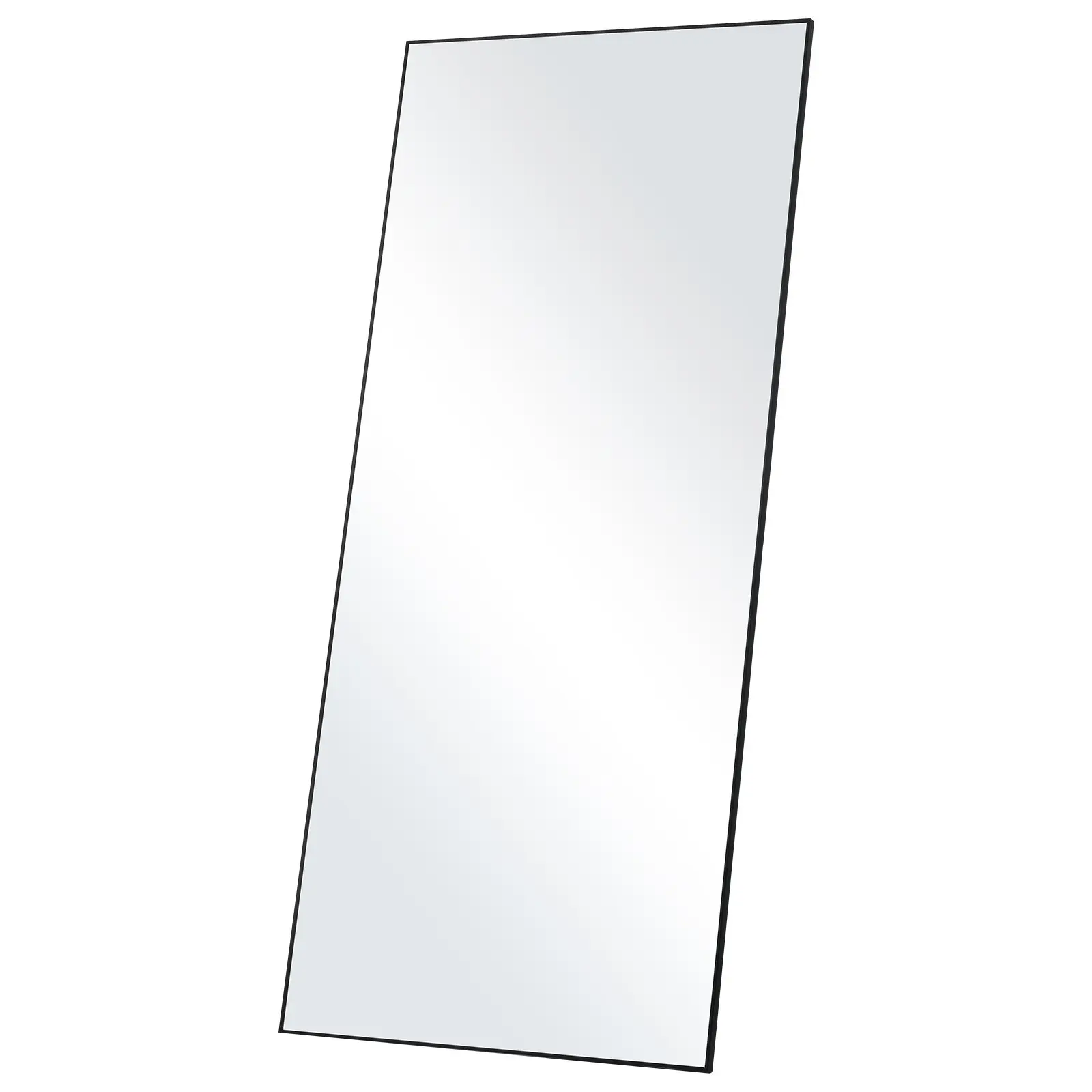 VEVOR Full Length Mirror, 71''x 31'', Extra Large Standing Hanging or Leaning Rectangle Floor Mirror with Tempered Glass Aluminum Alloy Frame, Full Body Dressing Mirror for Living Room Bedroom, Black