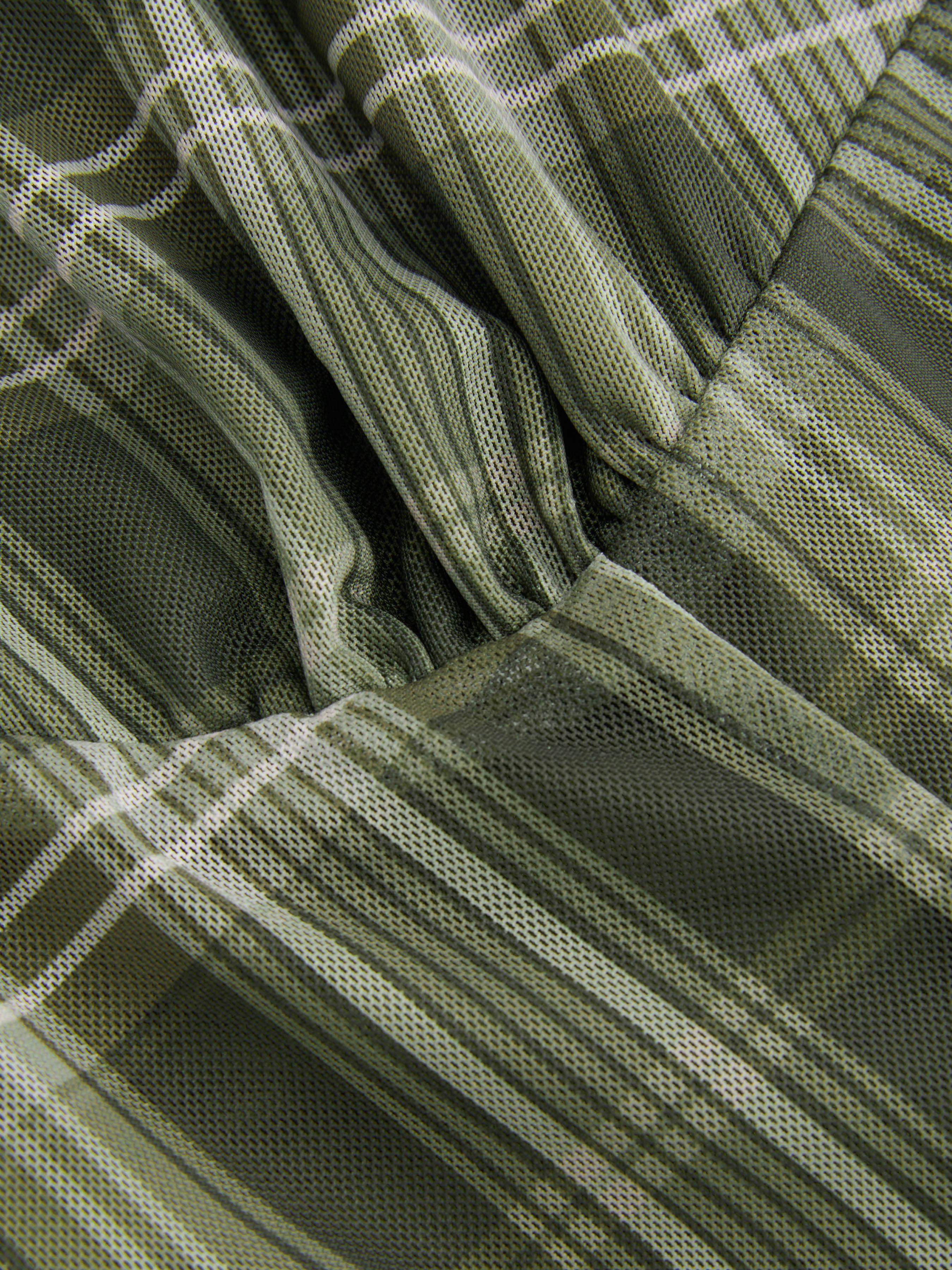 Cider [size 12/14-26] V-neck Check Mini Dress Curve & Plus