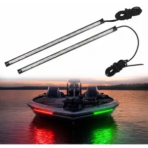 Green And Red LED Boat Navigation Bow Lights IP67 Waterproof For Night Fishing Pontoon Dinghy Kayak Jon Boat Yacht