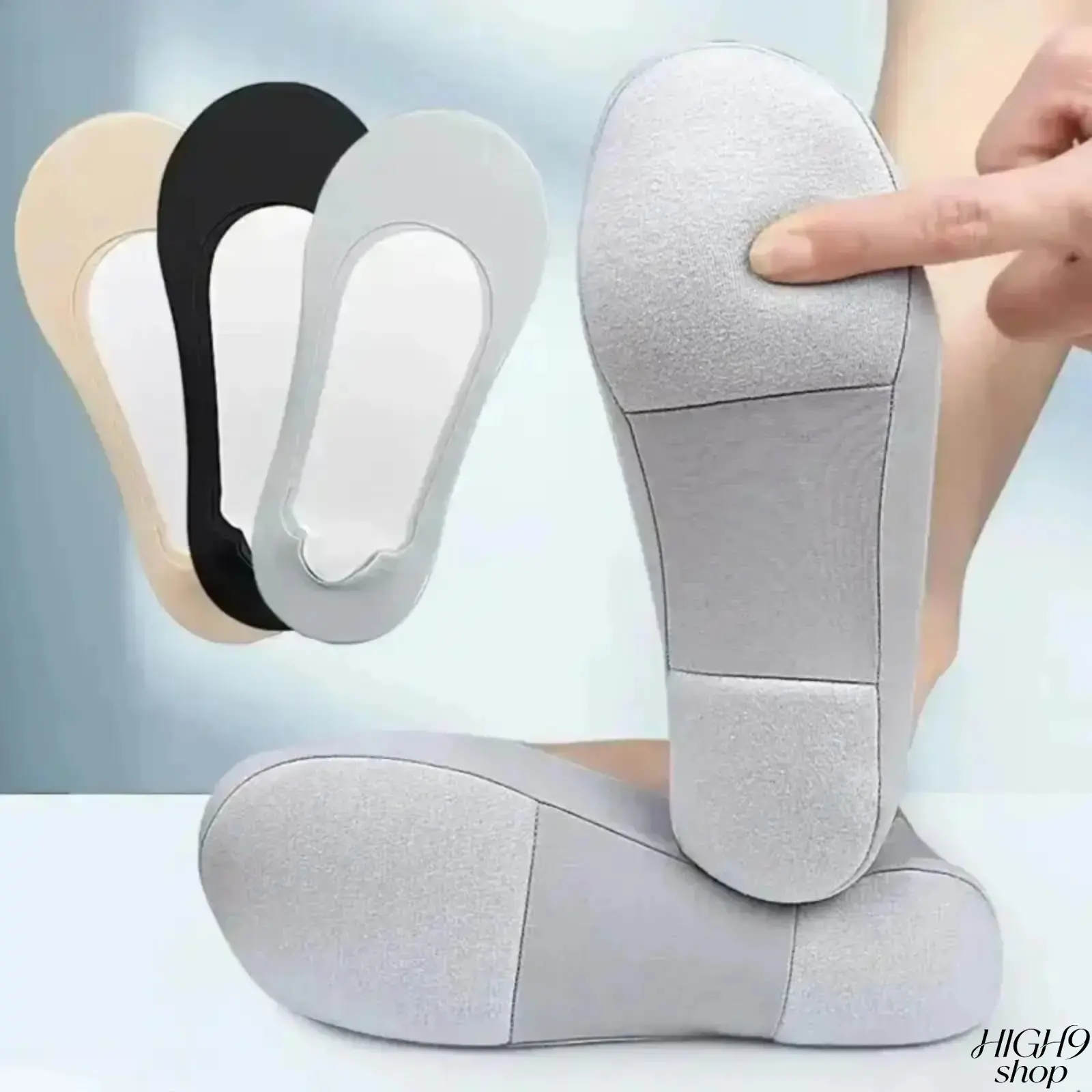 2026 Women Thickened Invisible No Show Socks, 3 Or 10 Pairs Non-slip Boat Liner Socks, Soft Comfort Footwear For Flats And Sneakers, Breathable Spring Summer Daily Socks, Sweet Practical Gift For Girlfriends