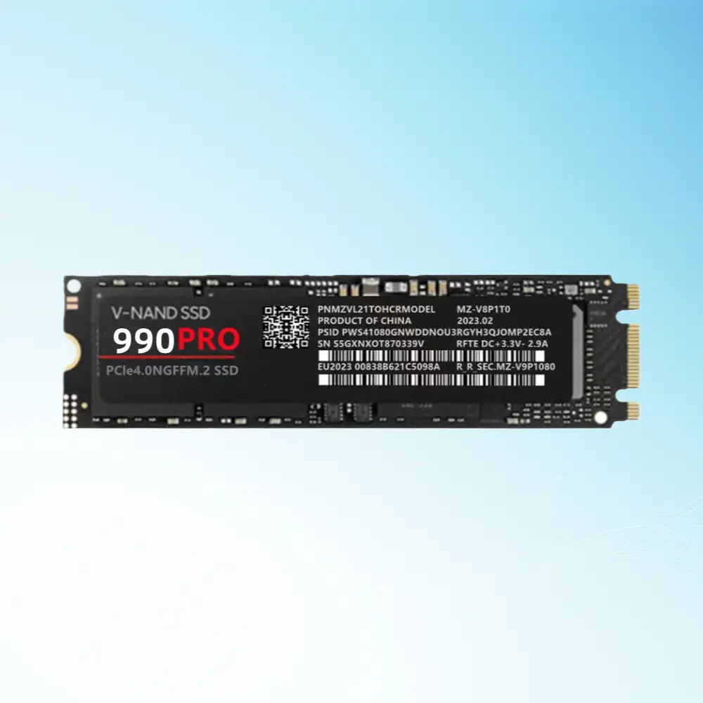 990 Pro NGFF M.2 PCIe4.0 SSD for PC, 1TB/2TB/4TB High-Speed Internal Data Storage Expansion Upgrade Solid State Drive