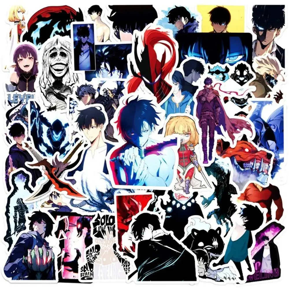 50/100 Pcs Cartoon HD Anime Character Doodle Stickers for Notebook Phone Laptop Suitcase Cup Waterproof Scrapbook DIY Decals
