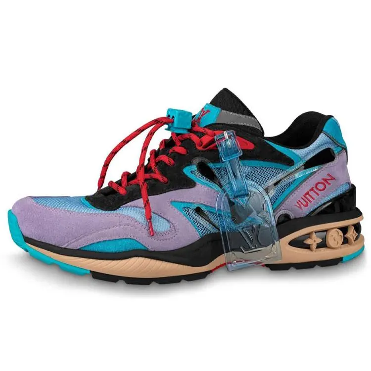 Louis Vuitton Trail Leather Men's Comfortable Lightweight Low-Top Casual Shoes Verifiable, with credentials and supporting global authentication