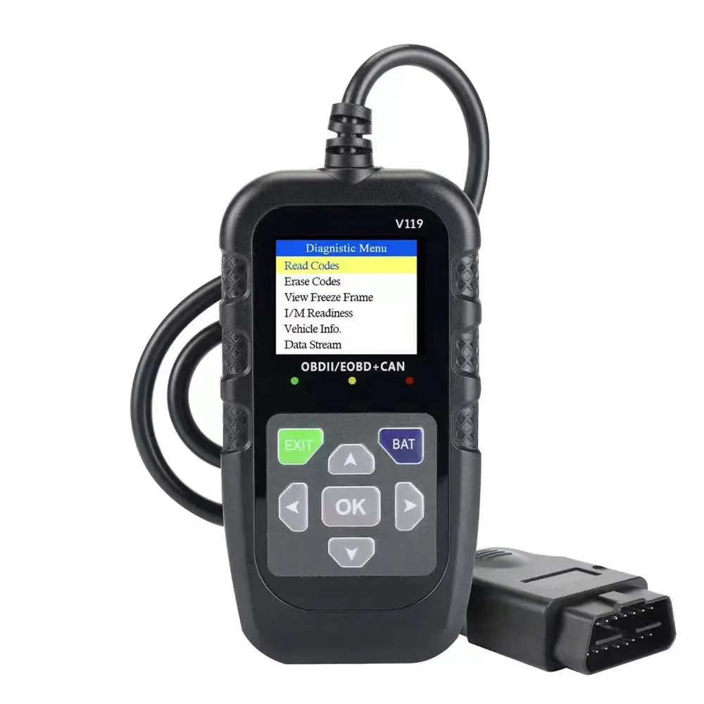 V119 Car OBD2 EOBD Fault Code Reader Diagnostic Scanner