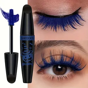 Water-Resistant And Colorful Mascara Available in Six Vivid Shades for Extended, Curled Lashes. Features a Fast-Drying, Plant-Derived Formula, Ideal for Costume Events, Cosplay, Theatrical Performances