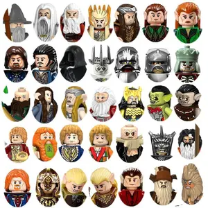 2026 hot item Moc Warrior Soldier Movie Frodo Elves Dwarves Ranger Humans Wizard Mini Figure Models Block Kids Toys Gift For Boys Girls