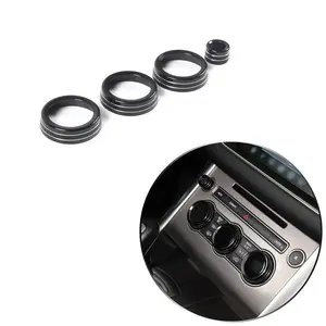 For Land Rover Range Rover Sport Vogue Autobiography 2014-2017 Car Air Conditioning Volume Knobs Ring Cover Trim Car Accessories