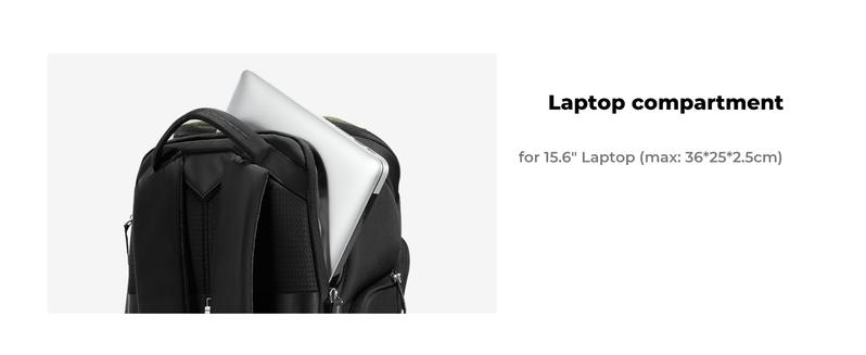 K&F CONCEPT Camera bag Backpack Waterproof 25L Large Capacity Camera Case with Raincover 15.6 Inch Laptop Compartment Compatible with Canon/Nikon/Sony/DJI Mavic Drone Travel Camera Backpack