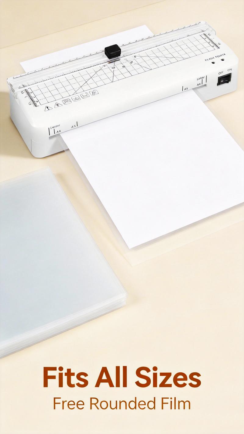 A4 Laminating Machine with Integrated Cutter 60s Warm-Up Never Jam Technology Safe Reliable Mini Laminator for Photos Docs Cards Tags Blue Pink Portable Lightweight 0.8kg Compact Design A4 Laminating Machine with Integrated Cutter 60s Warm-Up Never Jam Technology Safe Reliable Mini Laminator for Photos Docs Cards Tags Blue Pink Portable Lightweight 0.8kg Compact Design