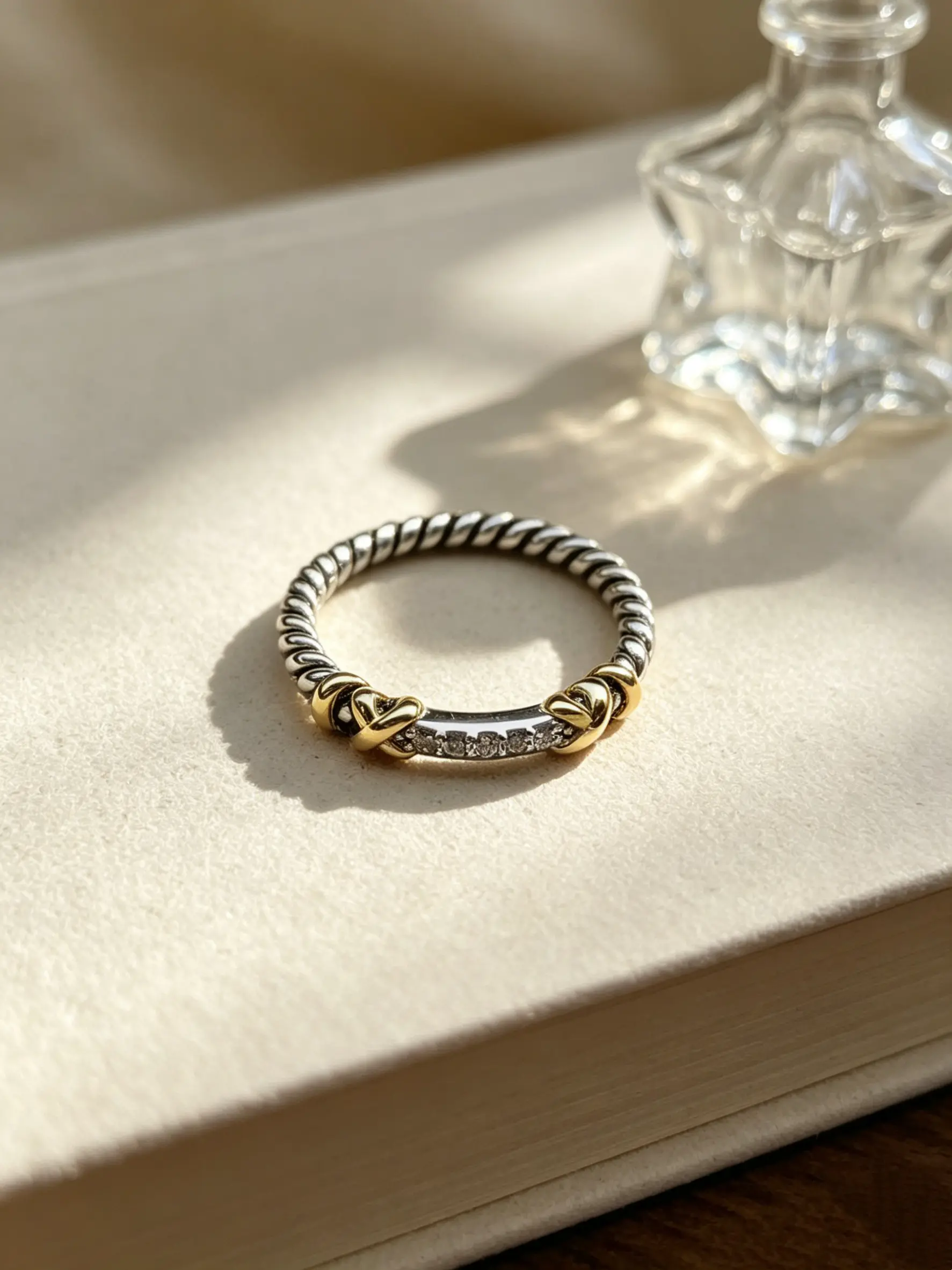 2026  Original New Products Popular Retro Design DYJZ-050 Ring Casual Ring Linked Women's Fashion High-quality Jewelry Accessories Gifts Fashion Rings