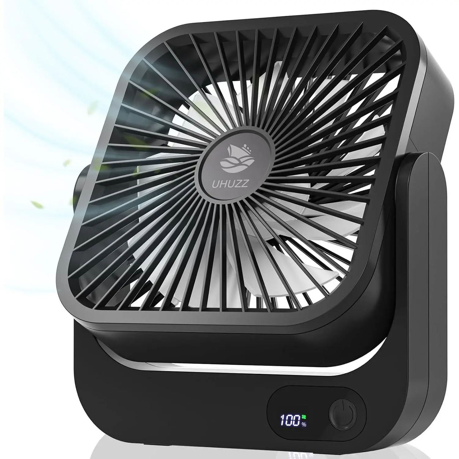 Cruise Ship Approved Magnetic Fan – Rechargeable & Plug-In, 5-Speed Adjustable, Quiet Operation, 5-12 Hour Battery Life, Must-Have for 2025 & 2026 CruisesGift.