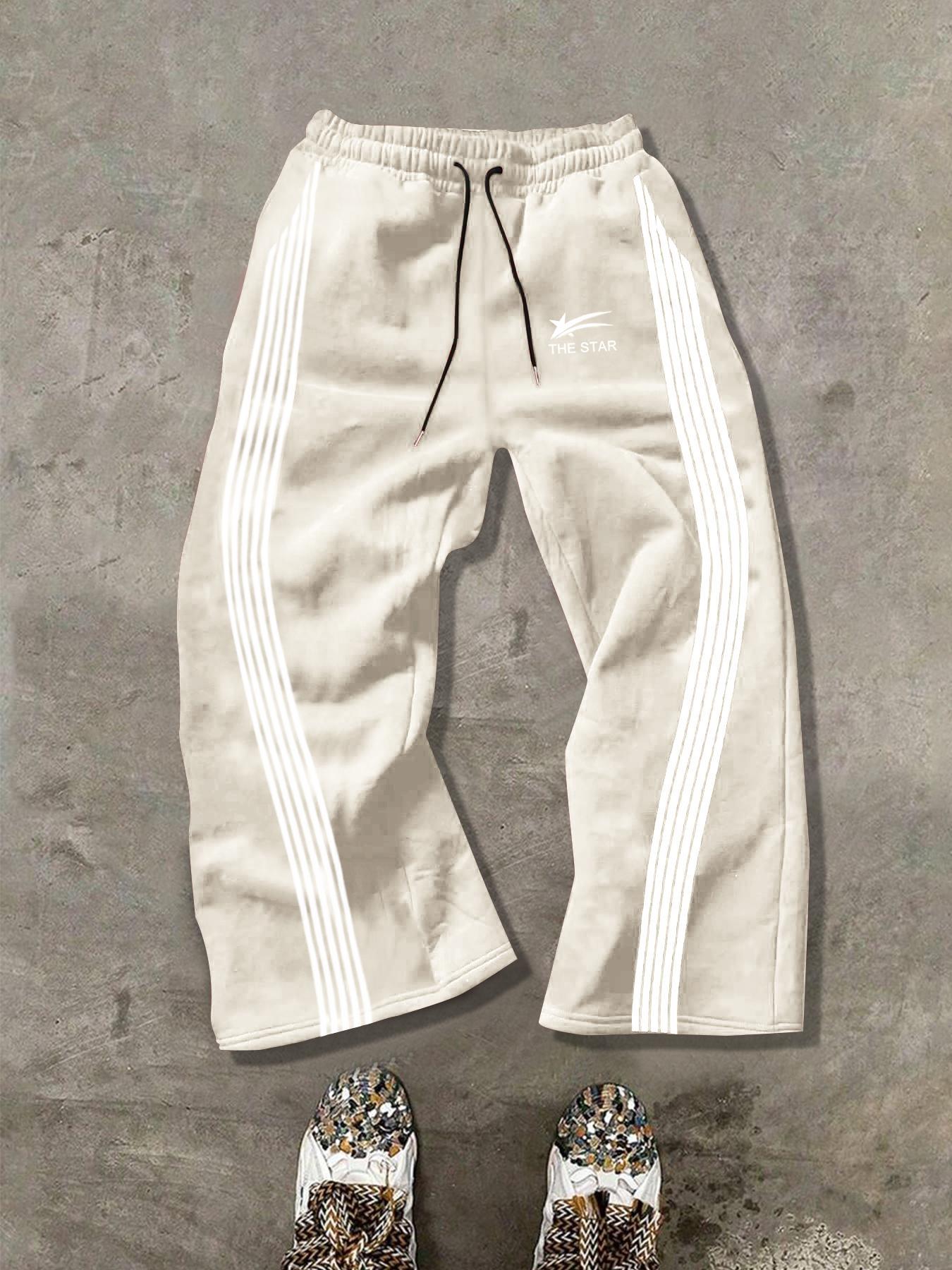 Men's Camo Print Straight Leg Sweatpants, Regular Fit Casual Street Breathable Pants for Daily Wear, Men's Bottoms for Summer, Trouser, Camouflage Sweatpants