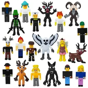 20-Piece Virtual Forest 99 Nights Handmade Doll Game Accessories Model Toy Decorative Ornaments, Unique Decoration Items for Collectors
