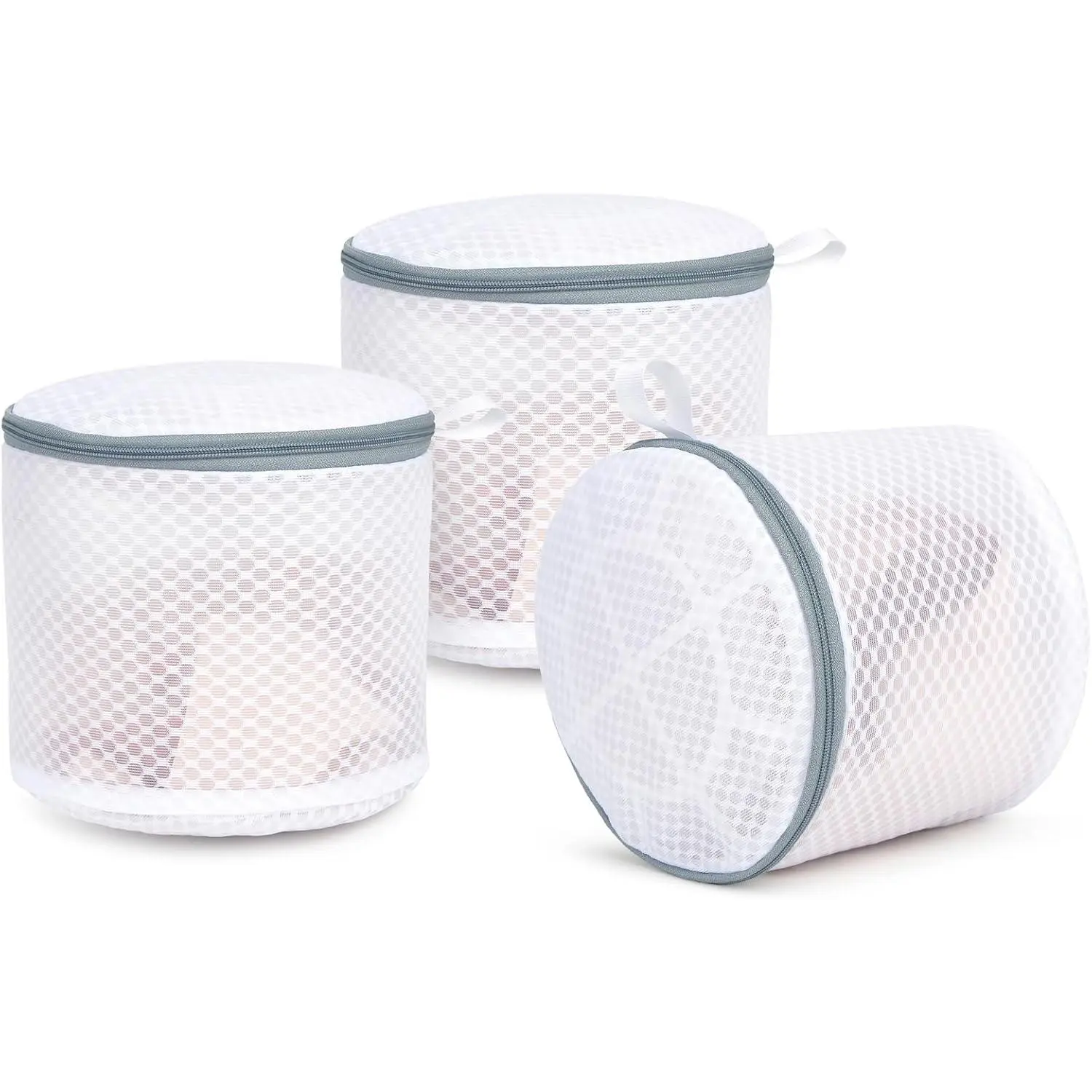 Mesh Laundry Bags for Delicates, 6 x 7 Inches, 3 Pack | Mesh Bra Bags,  Loop, Lingerie Bags