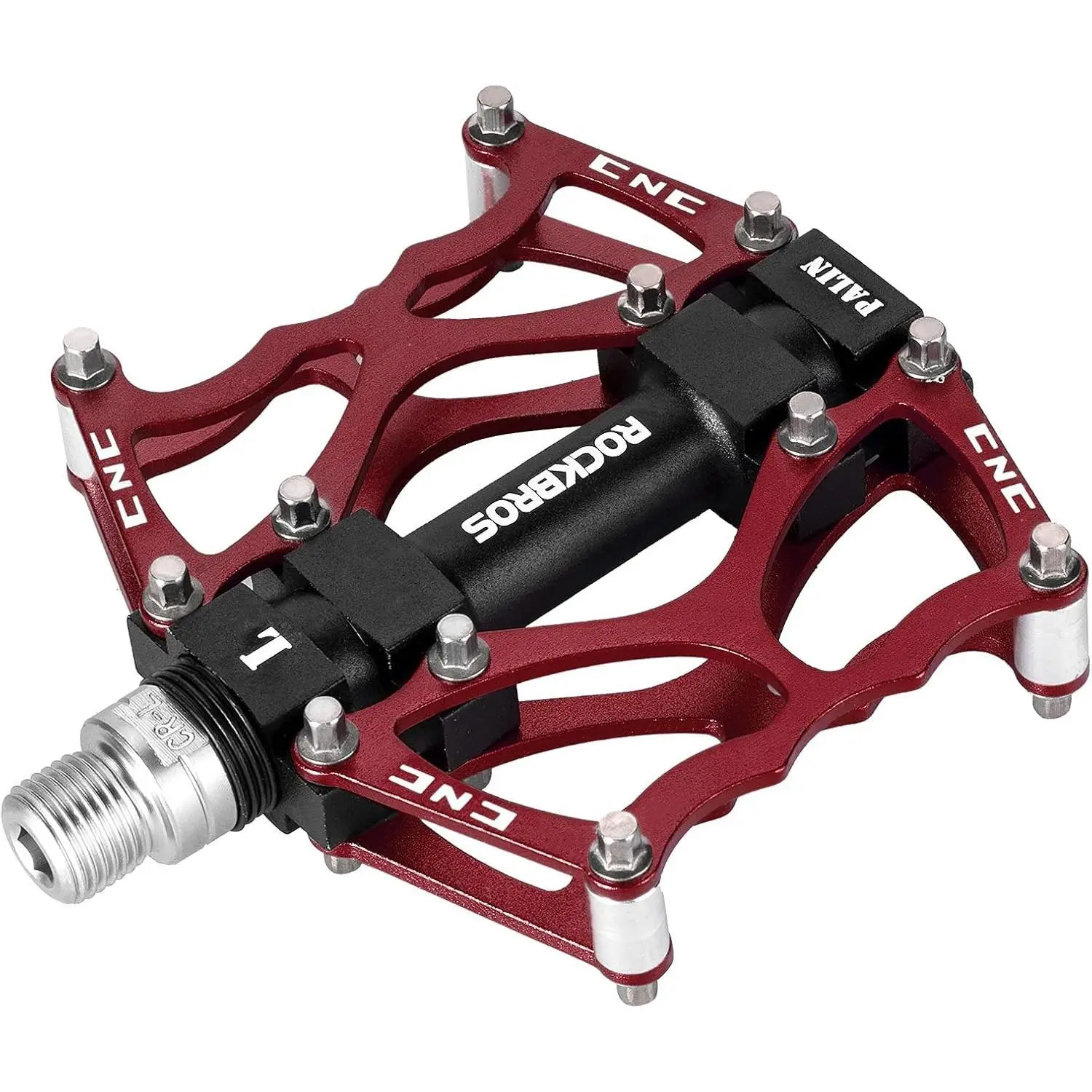 Mountain Bike Pedals MTB Pedals CNC Non-Slip Lightweight Aluminum Alloy Bicycle Pedals Sealed Bearings Bicycle Platform Pedals 9/16" BMX Road Bike Pedal
