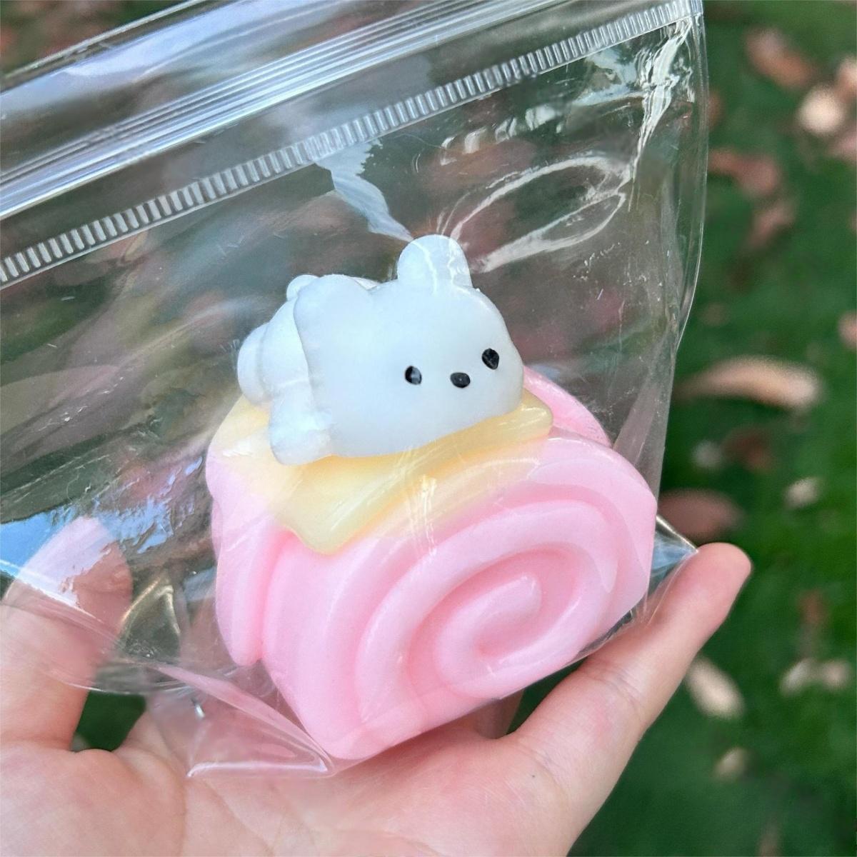 Squishy Toy Hot-Selling Internet Celebrity High-Value Creative Realistic Food Slow Rebound Slime Feel Children's Stress Relief Toy