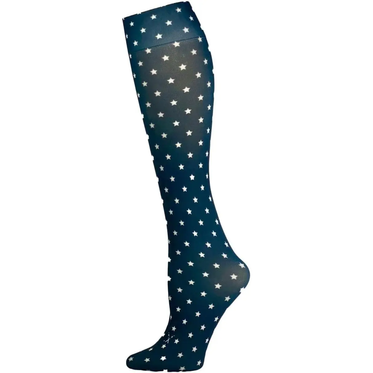 Navy Stars Socks Performance Liner Moisture-Wicking Protection for Field Hockey, Ice Hockey, and Soccer