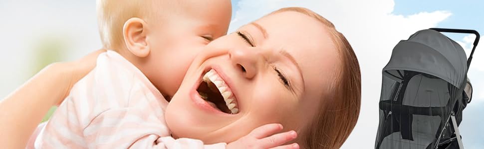 Mosquito Net for Stroller 2Pack - Protective Baby Stroller Mosquito Net - Perfect Bug Netting for Strollers, Bassinets, Cradles, Playards, Pack N Plays and Portable Mini Crib (Black) Mosquito Net for Stroller 2Pack - Protective Baby Stroller Mosquito Net - Perfect Bug Netting for Strollers, Bassinets, Cradles, Playards, Pack N Plays and Portable Mini Crib (Black)