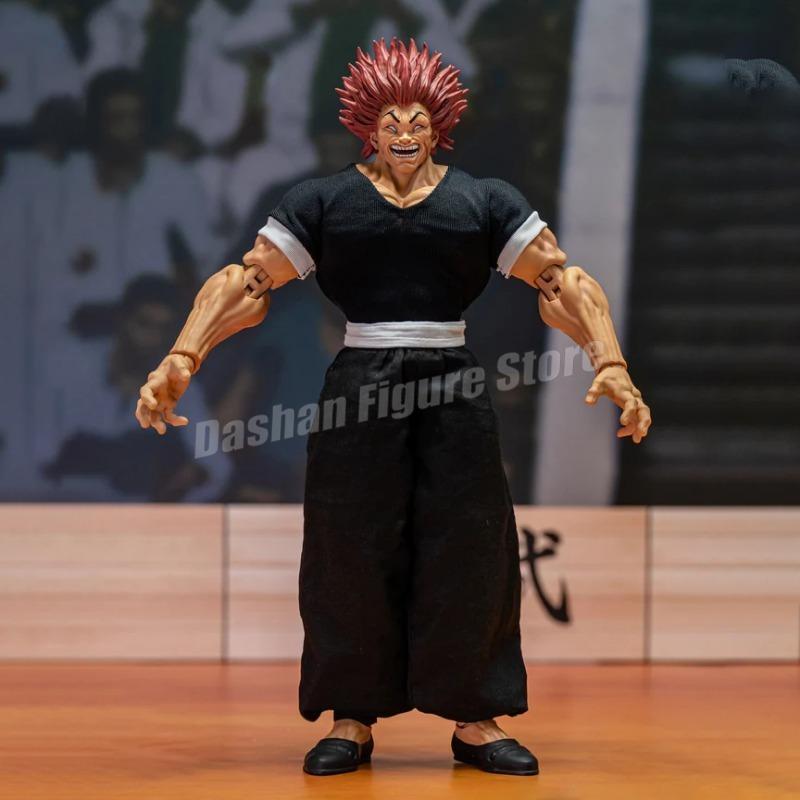 ST Baki Hanma Son Of Ogre Action Figure Hanma Yuujiro Figurine Ko Fighting PVC Collection Anime Yujiro Figures Model Toys Gifts