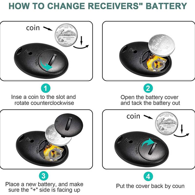 New 4 in 1 Anti-Lost Key Finder Wireless Locator Multifunctional Search Distance Key Locator Tracker For Child Pet Wallet