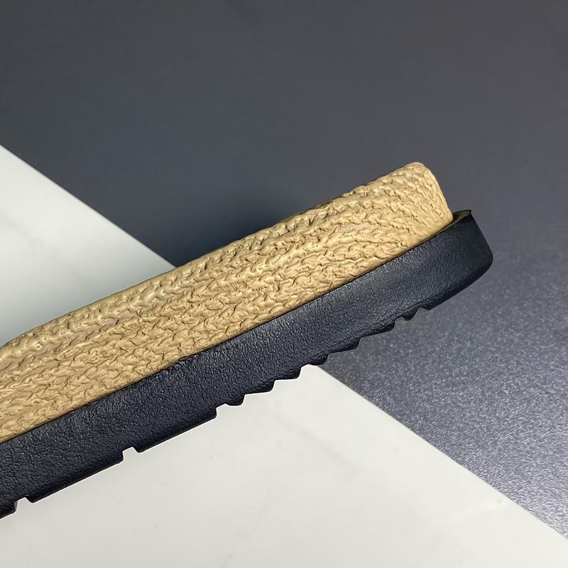 Men's Retro Solid Color Open Toe Breathable Slippers, Comfortable and Non-Slip Durable Double Buckle Strap Sandals, Men's Footwear