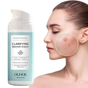 Salicylic Acid Acne Removing Cream Nourishing Lightweight Non Greasy Salicylic Acid Blemish Cream for Whiteheads Blackheads
