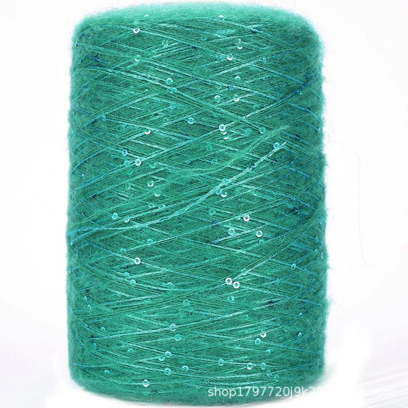Mohair yarn, fine sequin yarn, glitter thread, hand-knitting yarn, yarn ball Mohair yarn, fine sequin yarn, glitter thread, hand-knitting yarn, yarn ball