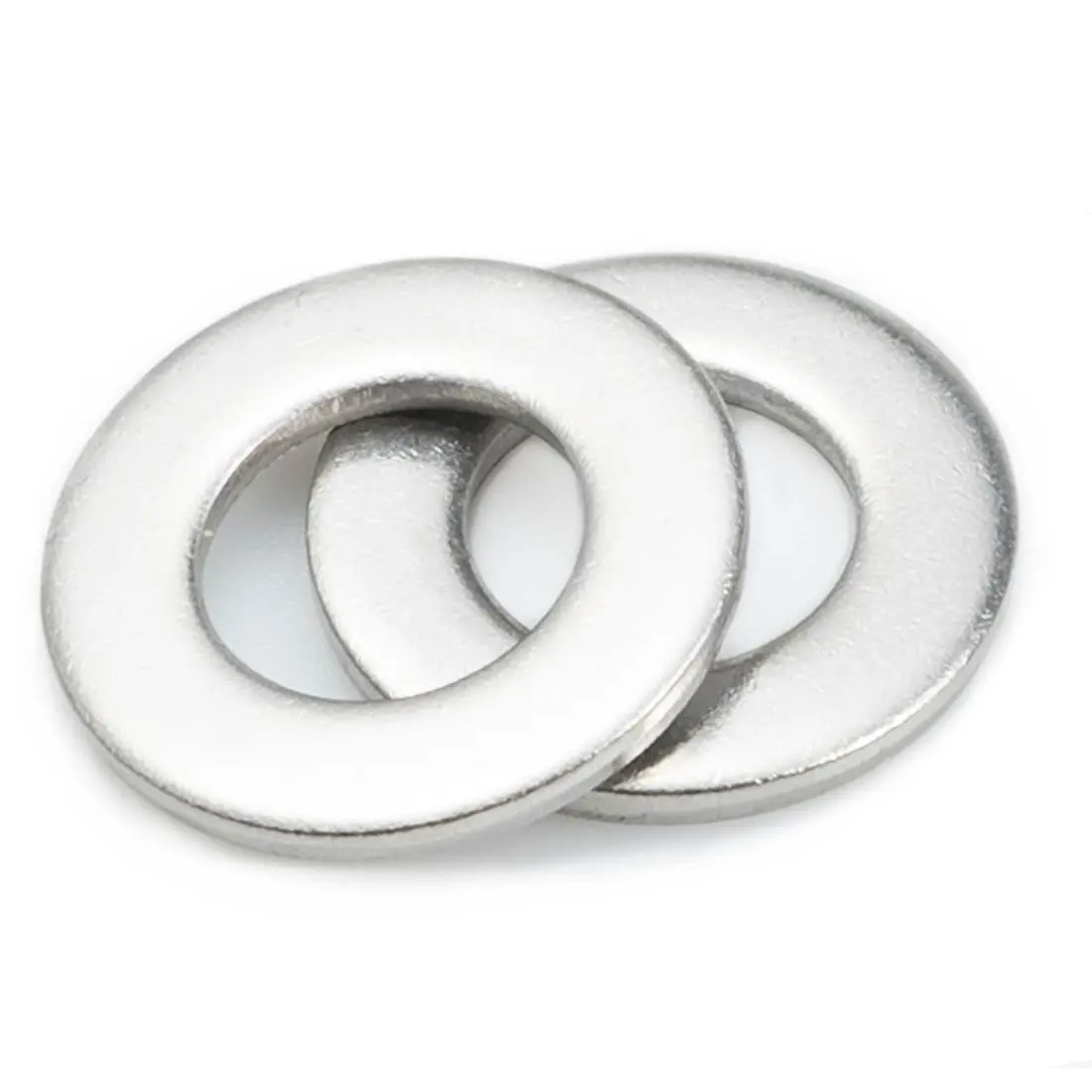 M6 Flat Washers 100 Pack, Stainless Steel Metric Washers for Screws and Bolts