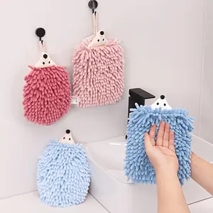 4/1 Pack Cute Hand Towels, Towel Balls, Super Soft, High Absorbency, Thick, Hanging Towels, Quick-Dry Bathroom Towels, Kitchen Towels.