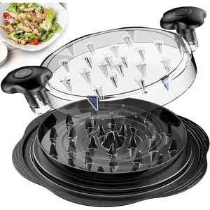 Chicken Shredder Tool Twist Large Chicken Breast Shredder with Visible Meat Shredder Machine, Strong Strip, Ergonomic Handle, Suitable for Pork Beef Chicken