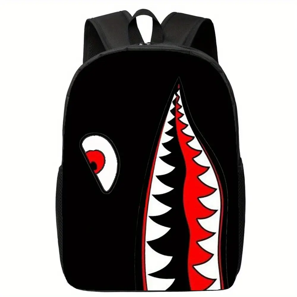 2D Flat Printing, a Classic Basic Backpack Featuring Anime Designs, Lightweight with a Large Capacity, Durable for Casual Use, Adjustable Side Pockets, Ideal for Travel, Hiking, Mountaineering, And Everyday Activities bookbag