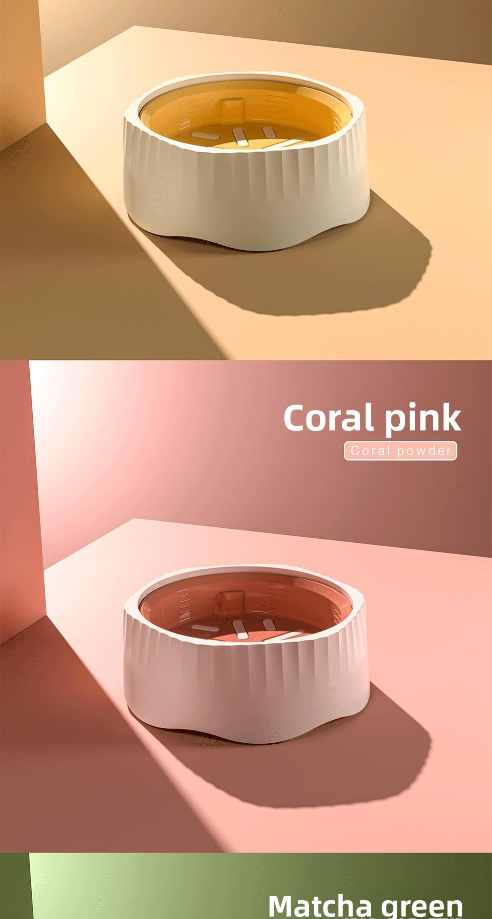 Slow Feeder Dog Bowl Cat Bowl Anti Choke Interactive Dog Bowls with Non Slip Base Anti Tip for Pet Eating Training Multiple Use