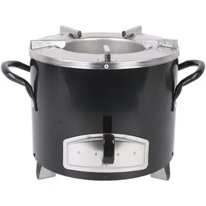 Portable Rocket Camping Stove, Multi-Fuel Wood & Charcoal Outdoor Jiko Stove for Backpacking & Picnic