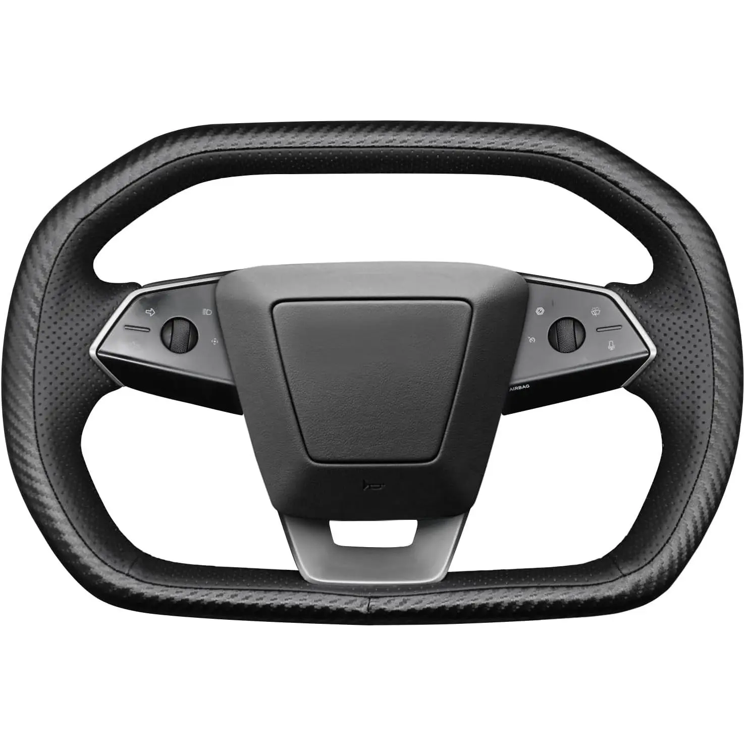 35：3D Style(Matte Carbon Fiber&Black Real Leather)