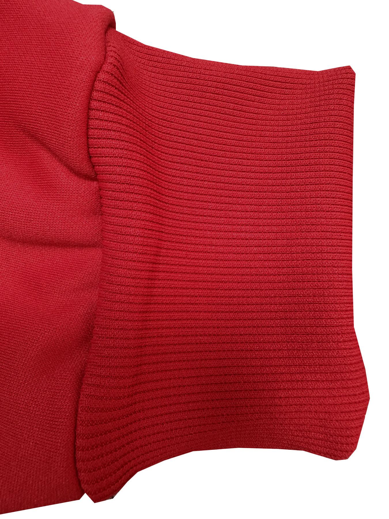 Men's Dominica Embroidered Fleece-Lined Red Hoodie Thick Warm Retro Sporty Pullover for Men & Women, Loose Fit Unisex Couples Christmas Valentine's Gift, Machine Washable, Custom Hoodie, Autumn Winter Wear, Durable Casual Wear