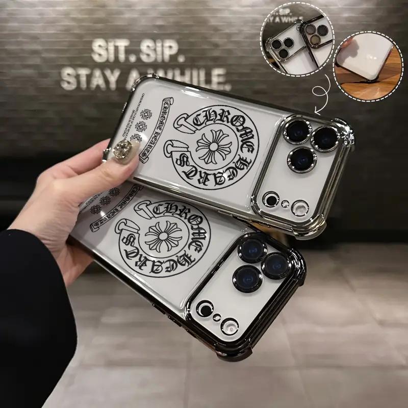 Vintage Line Art Style Phone Case for iPhone 17 16 Pro 15 14 Plus 13 Pro Max 12 11 Skin Friendly Protection Anti Slip Shockproof Wear Resistant Badge Symbol Decor