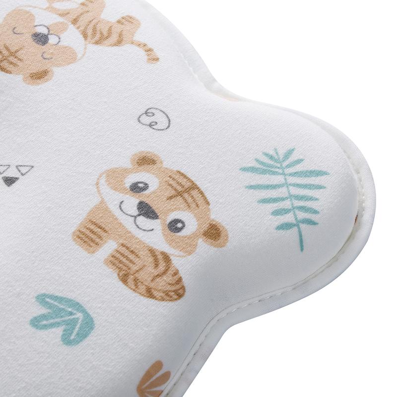 Baby Nap Pillow - Baby head shaper, Silicone Shaping Pillow for Correcting Head Shape & Preventing Sideways Sleeping - Comfortable Machine-Washable Head & Neck Support for Baby