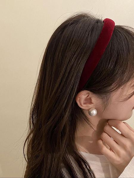 Women's Elegant Minimalist Hair Hoop, Trendy Simple Style Plain Color Hair Hoop, Chic All-match Hair Accessories for Hairstyle Decor, Headbands On Forehead