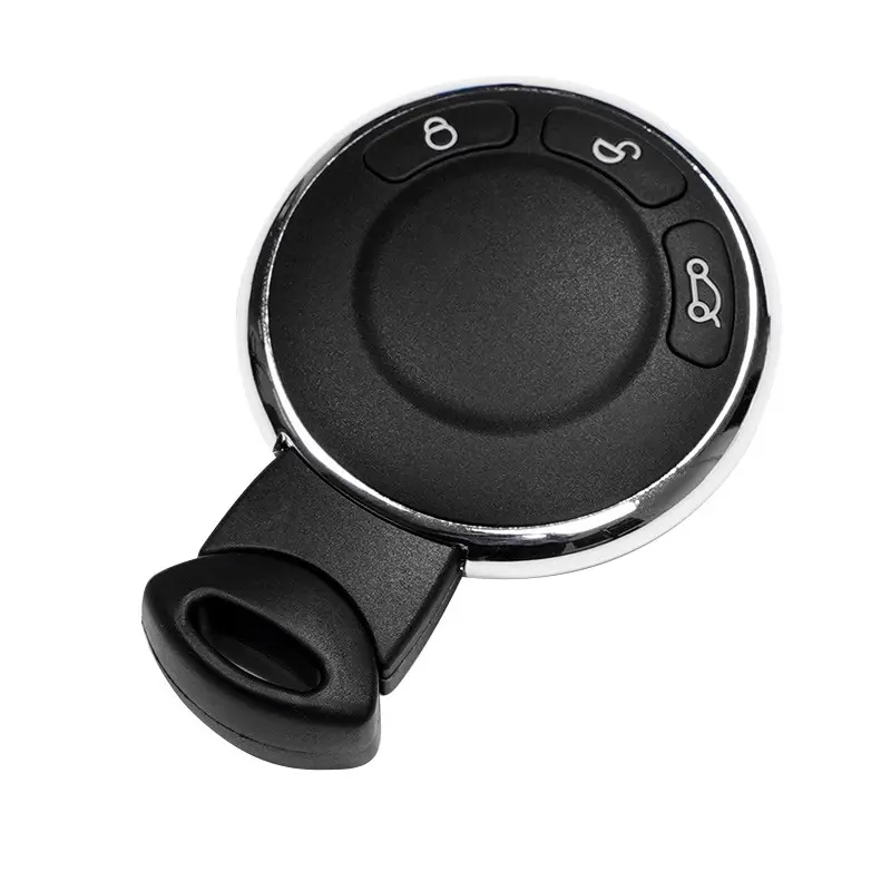 Remote Key Shell Case Replacement Fob Cover 3 Buttons HU92 Uncut Blade For BMW MINI Cooper R56 R57 Cabrio R60 Auto Accessories