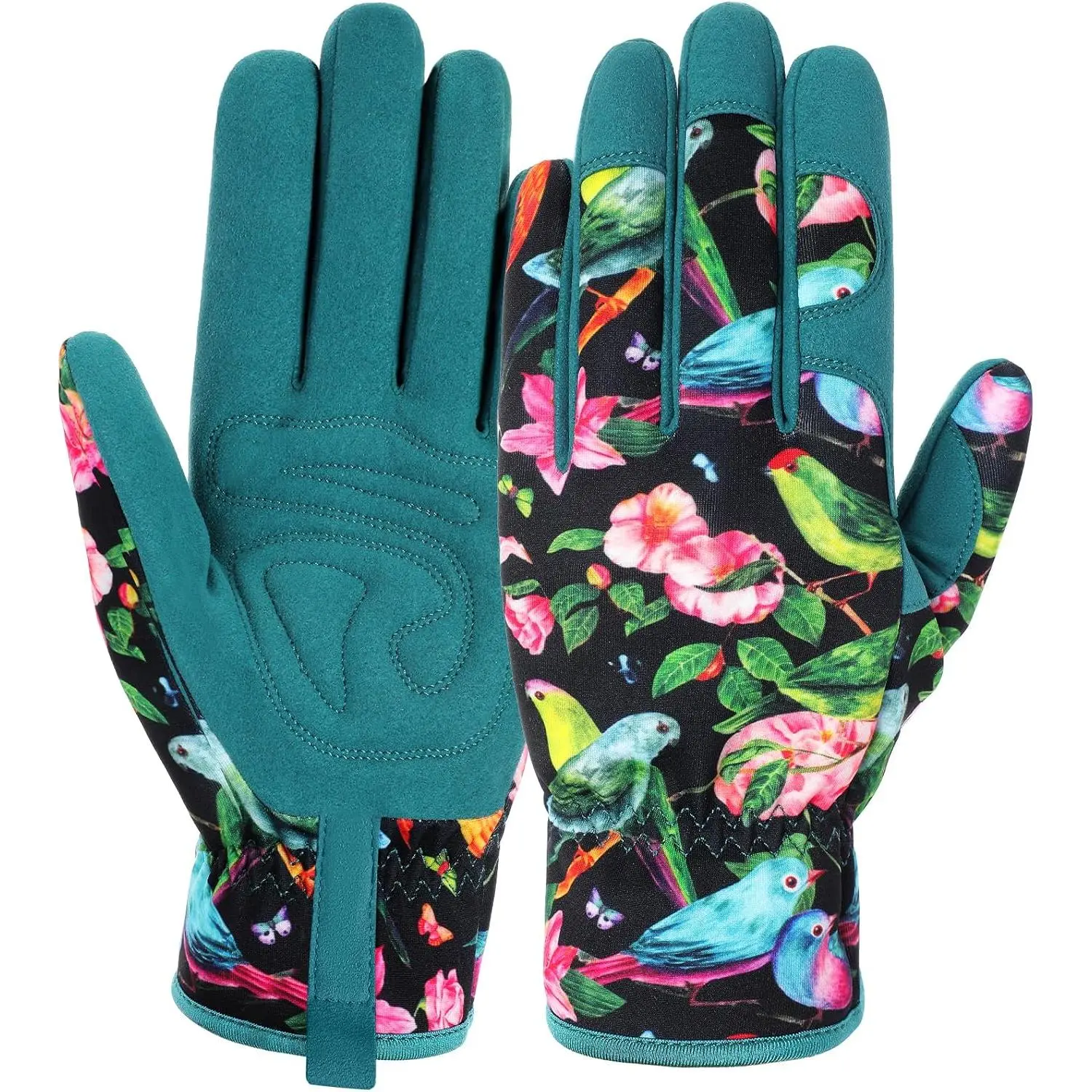 Gardening Gloves - Gardening Gloves for Women Firm Grip Breathable Garden Gloves Thorn Proof for Digging, Planting